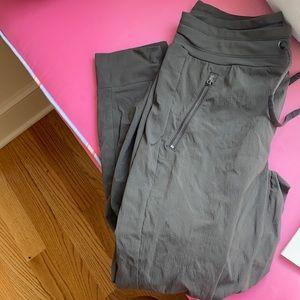 army green joggers